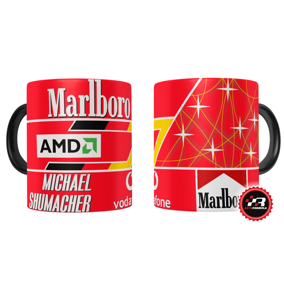 Caneca Michael Schumacher Scuderia Ferrari Capacete 2005