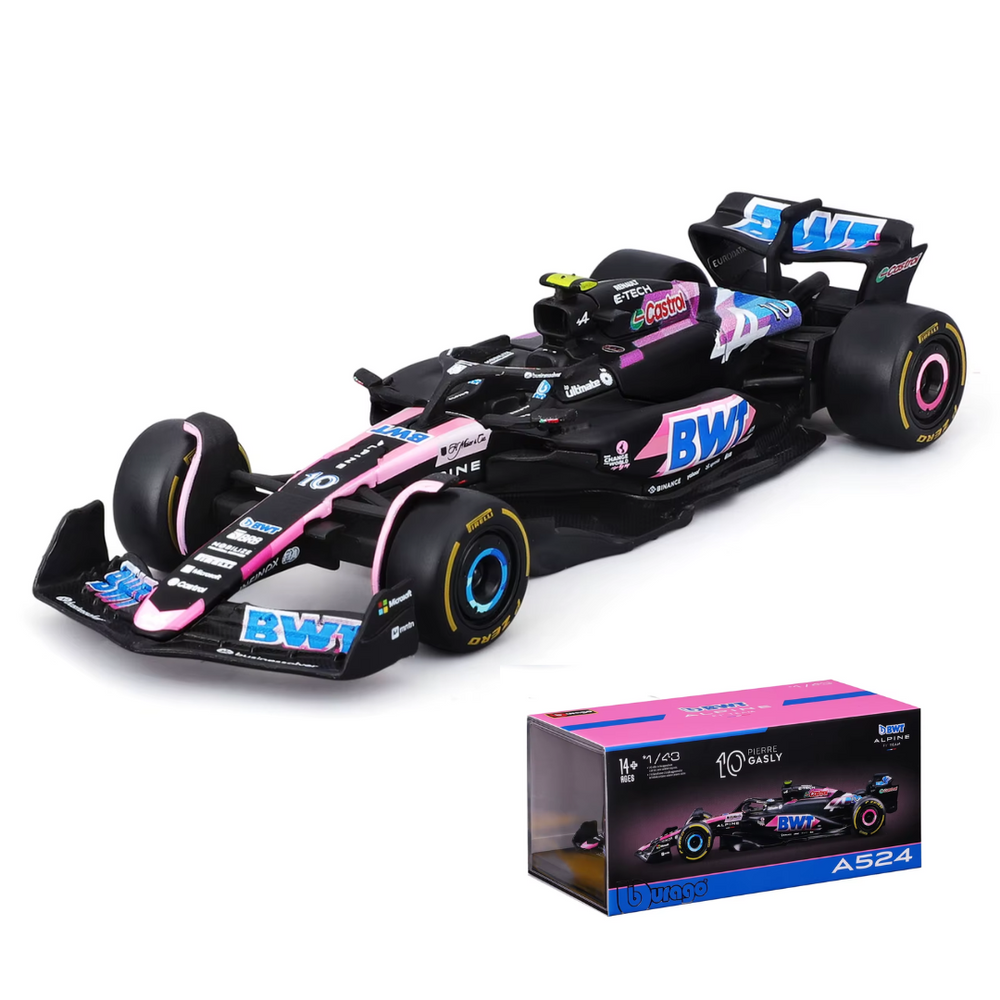 Miniatura A524 1:43 Alpine F1 2024 - Pierre Gasly 10