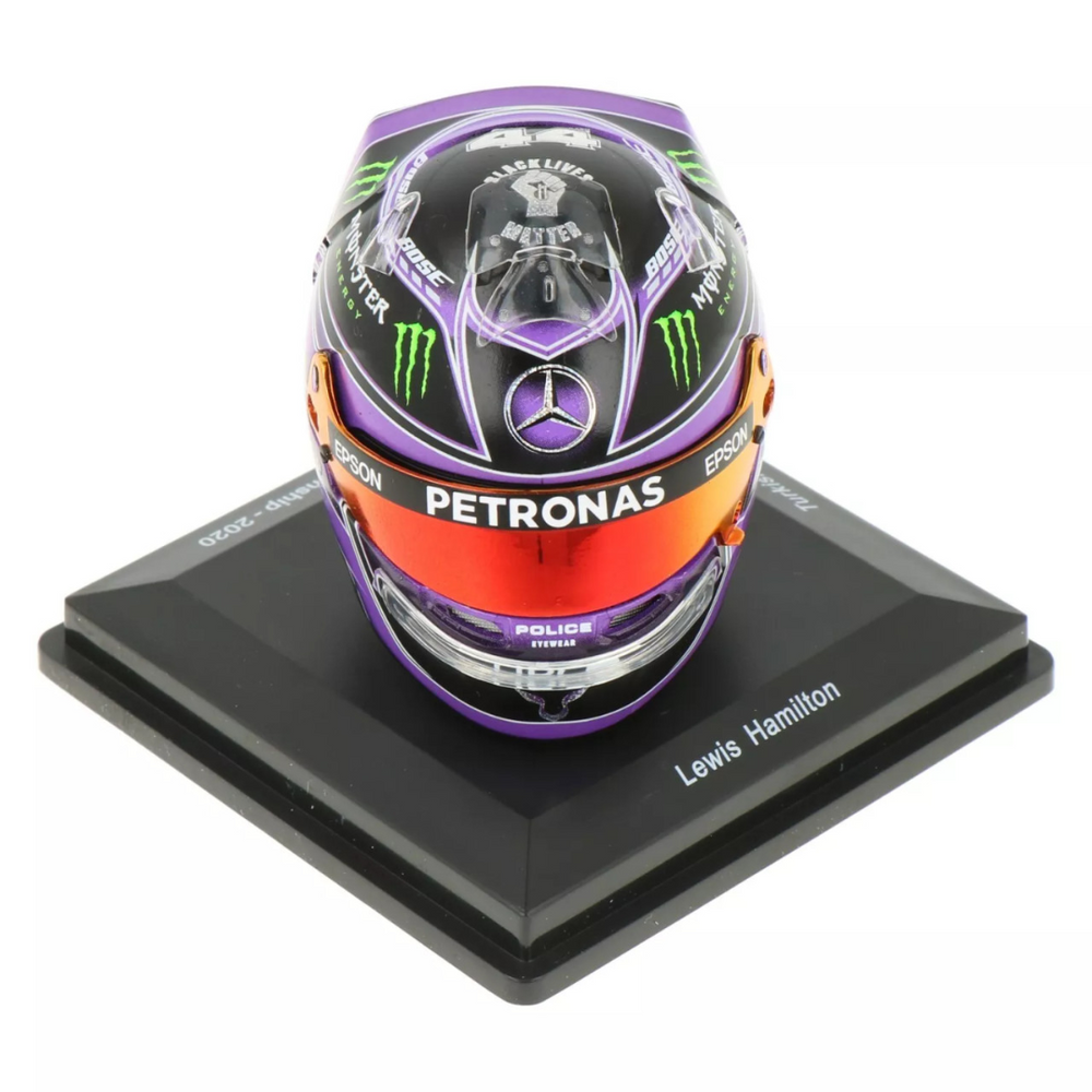 Miniatura Capacete Lewis Hamilton 2020 GP Turquia 1:5