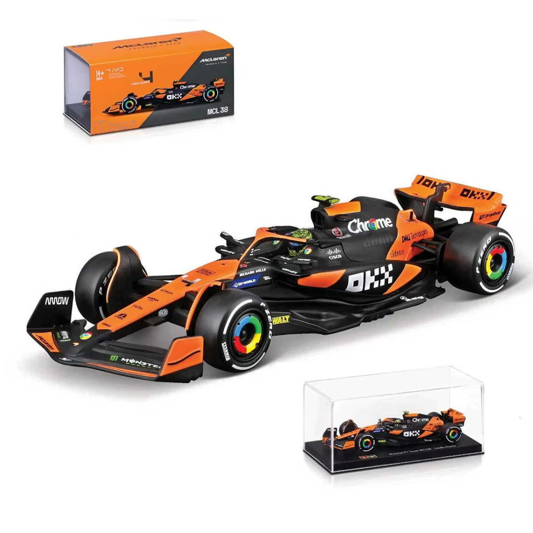 Miniatura MCL38 1:43 Scuderia McLaren F1 2024 - Lando Norris 4