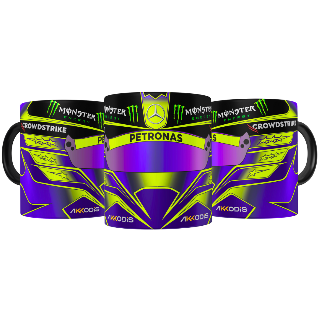 Caneca Capacete Lewis Hamilton F1 2023