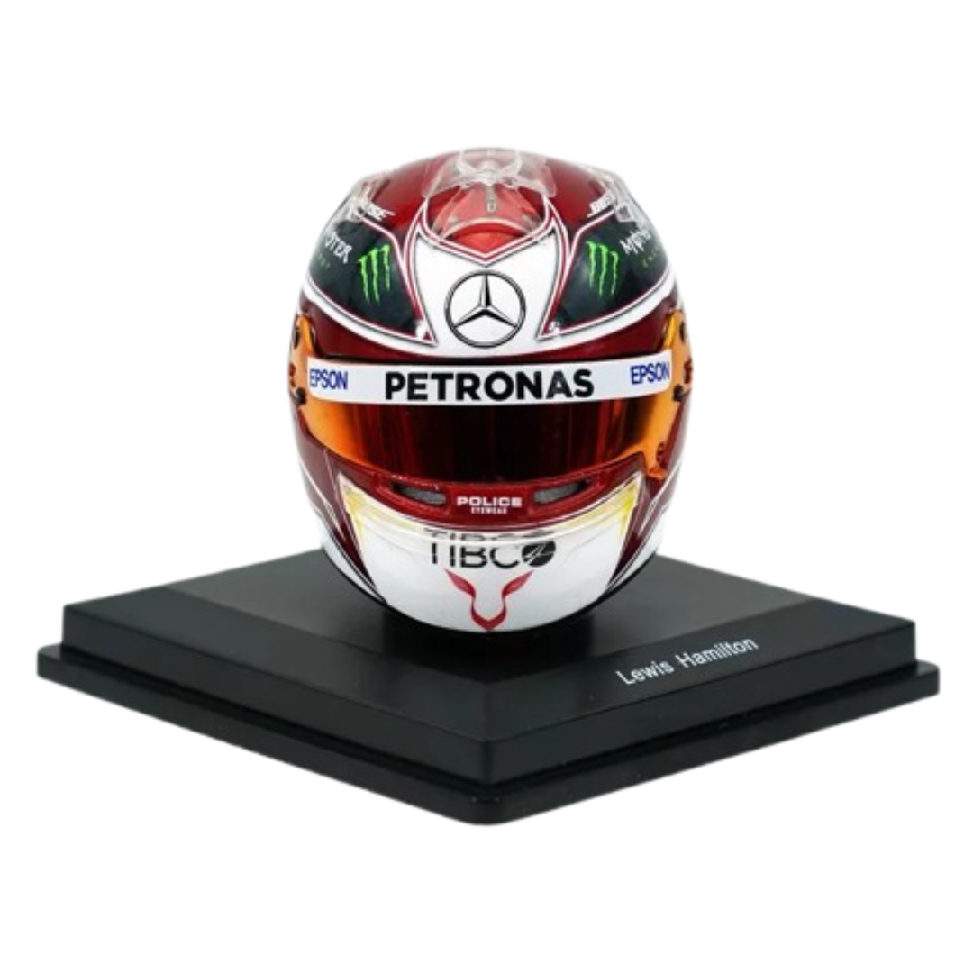 Miniatura Capacete Lewis Hamilton 2019 GP EUA 1:5