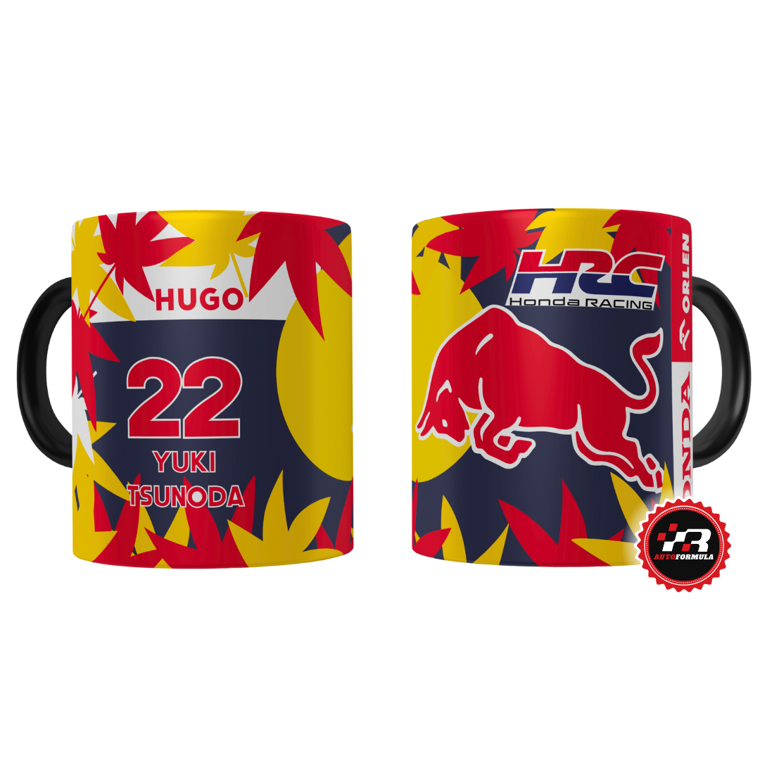 Caneca Yuki Tsunoda Capacete 2024