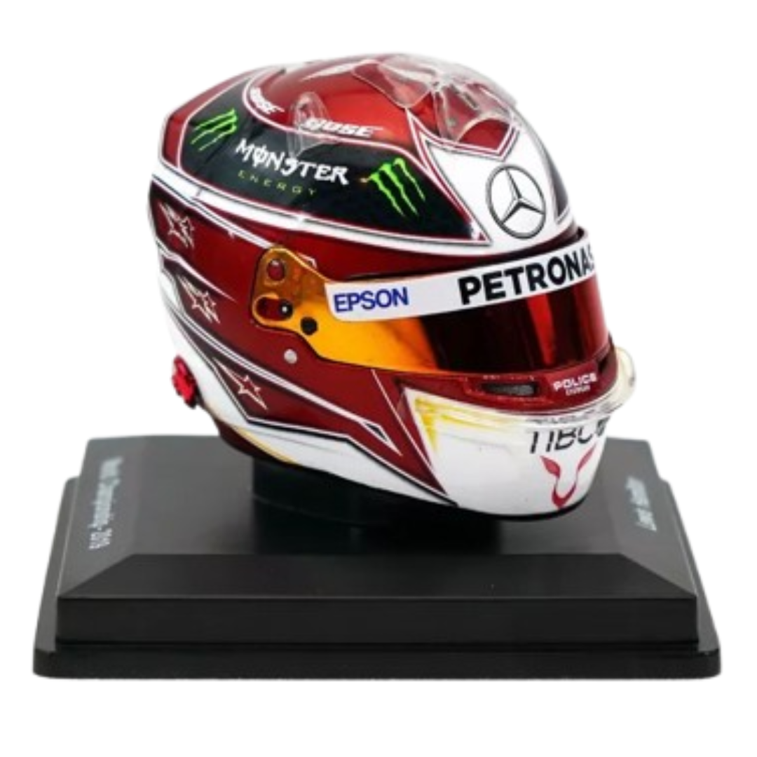 Miniatura Capacete Lewis Hamilton 2019 GP EUA 1:5