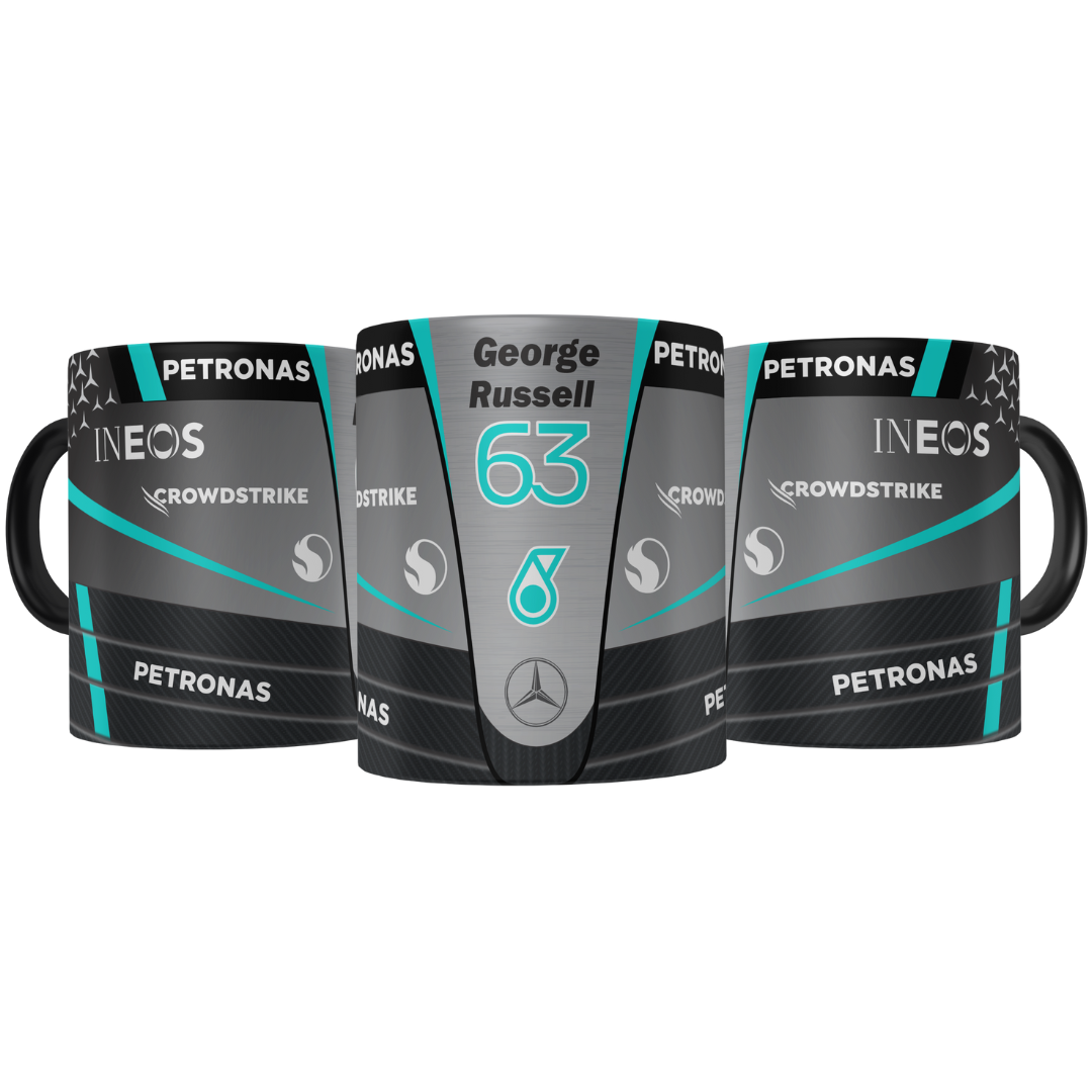 Caneca Mercedes AMG Petronas W16 F1 2025