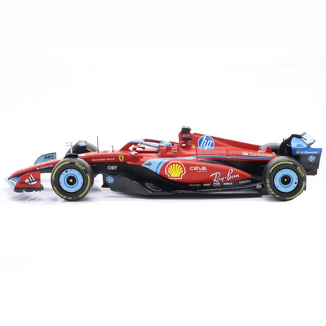 Miniatura SF24 Scuderia Ferrari Edição Especial Miami 2024 - Charles Leclerc 16