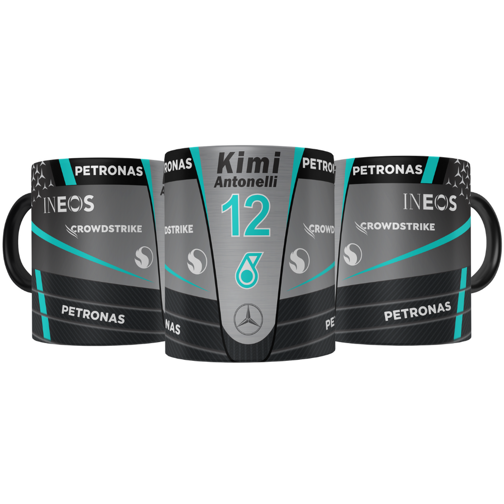 Caneca Mercedes AMG Petronas W16 F1 2025