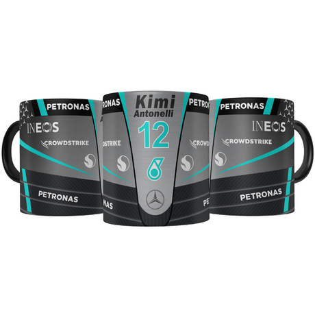 Caneca Mercedes AMG Petronas W16 F1 2025