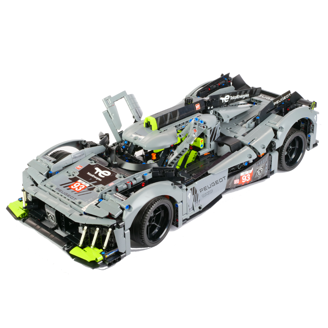 Miniatura Hypercar 9X8 Peugeot Blocos de Montagem 1775 PCS