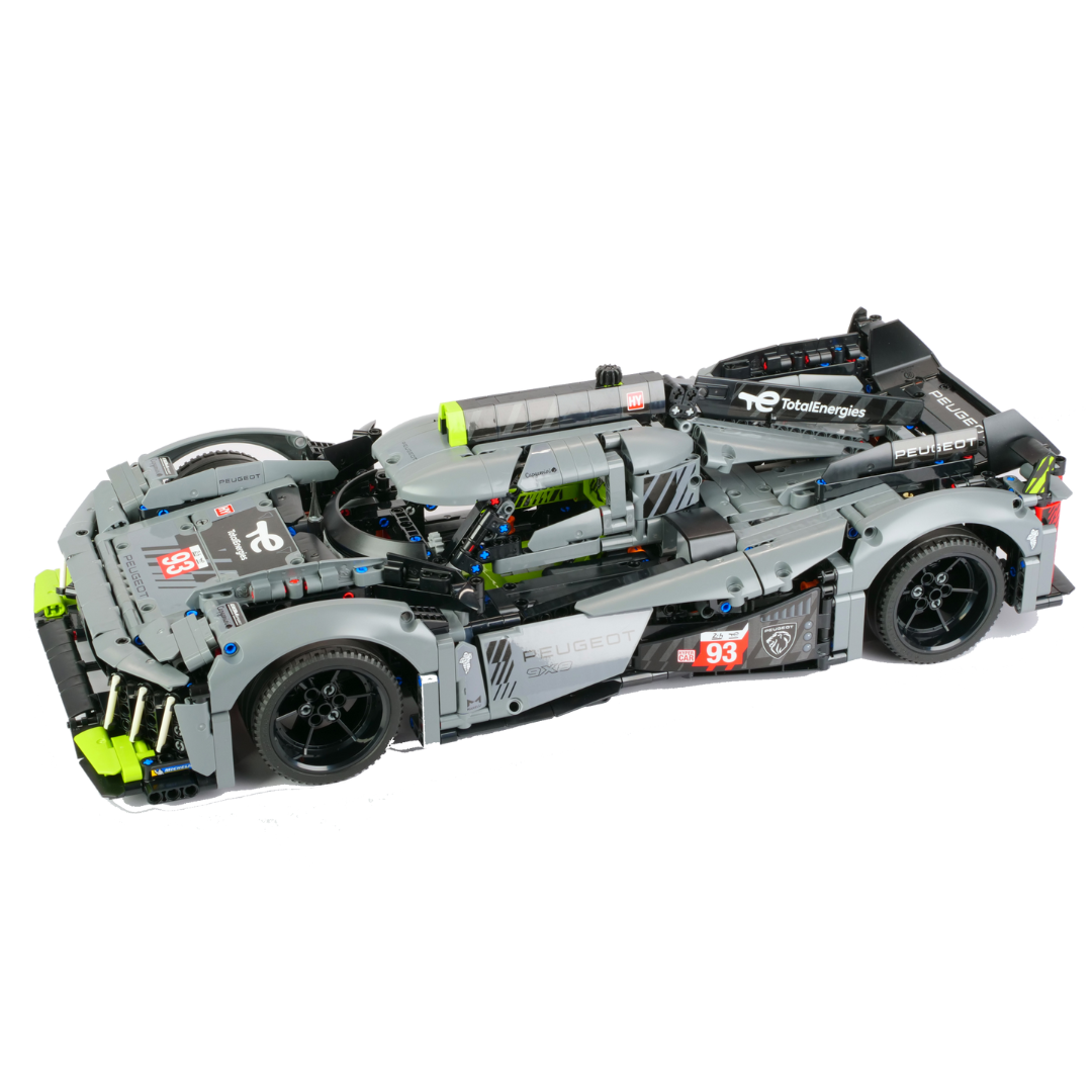 Miniatura Hypercar 9X8 Peugeot Blocos de Montagem 1775 PCS