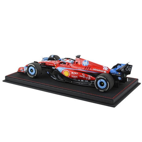 Miniatura SF24 Scuderia Ferrari Edição Especial Miami 2024 - Charles Leclerc 16