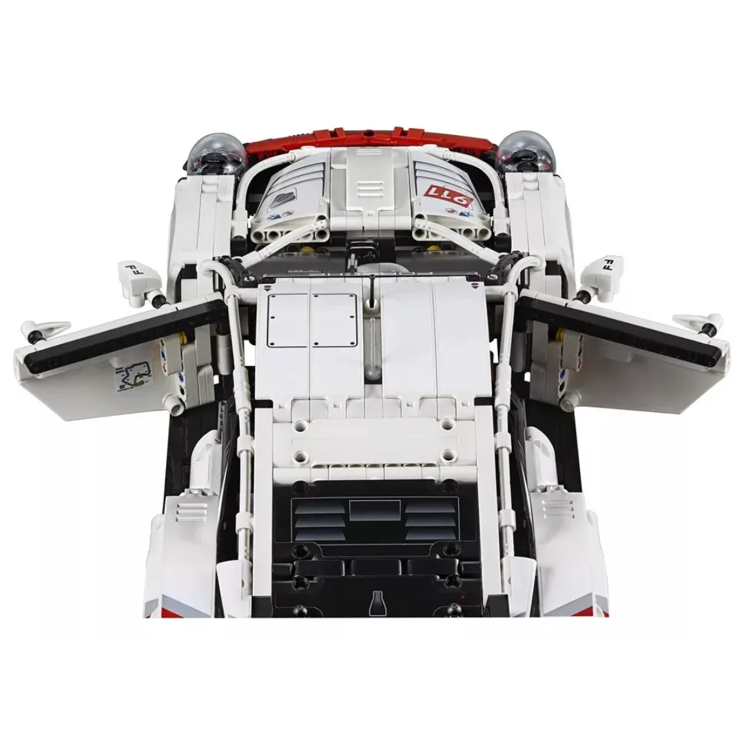 Porsche 911 RSR para montagem 1580 peças