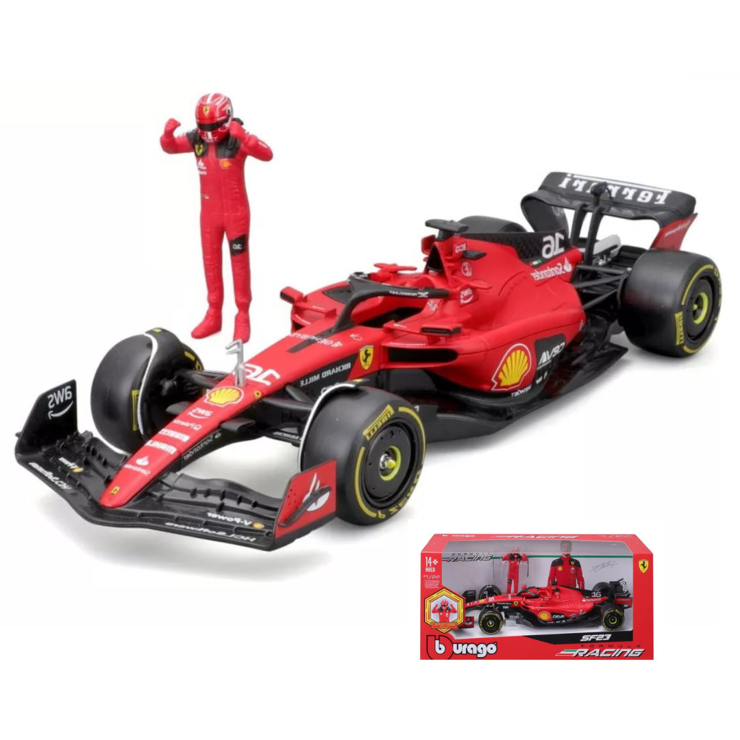 Miniatura SF23 1:24 Scuderia Ferrari F1 Team 2023 - Charles Leclerc 16
