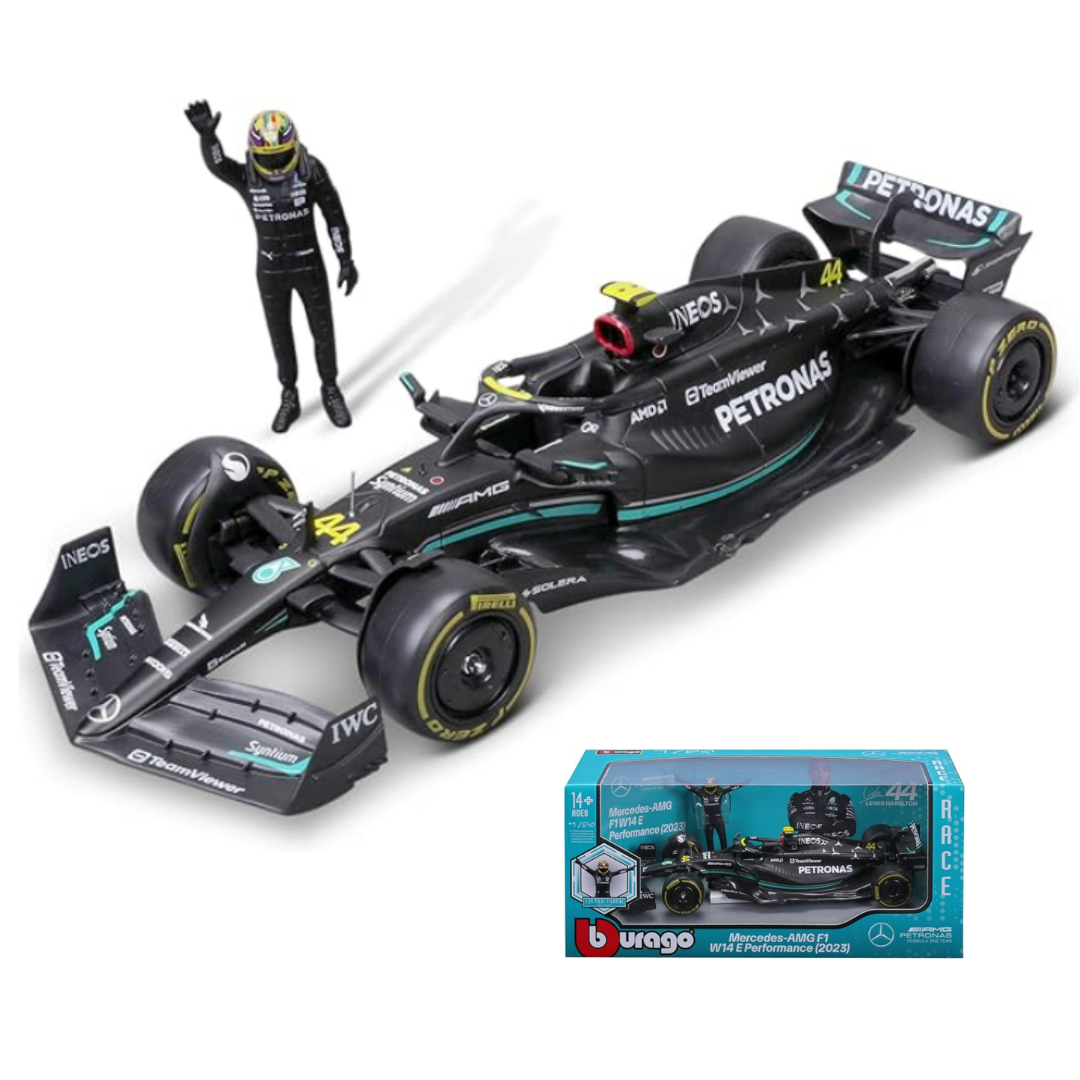 Miniatura W14 1:24 Mercedes AMG Petronas F1 Team 2023 - Lewis Hamilton 44