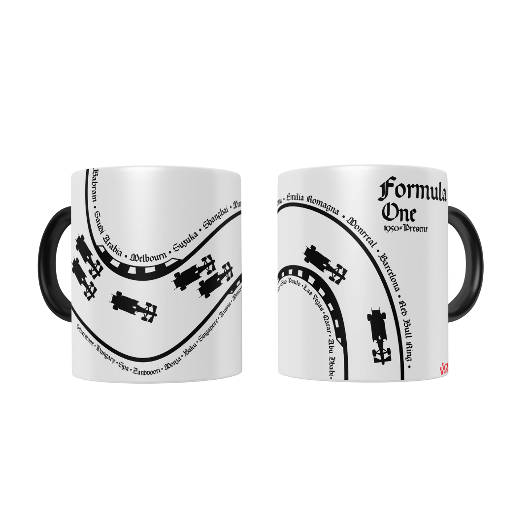 Caneca Formula One 1950 to Present
