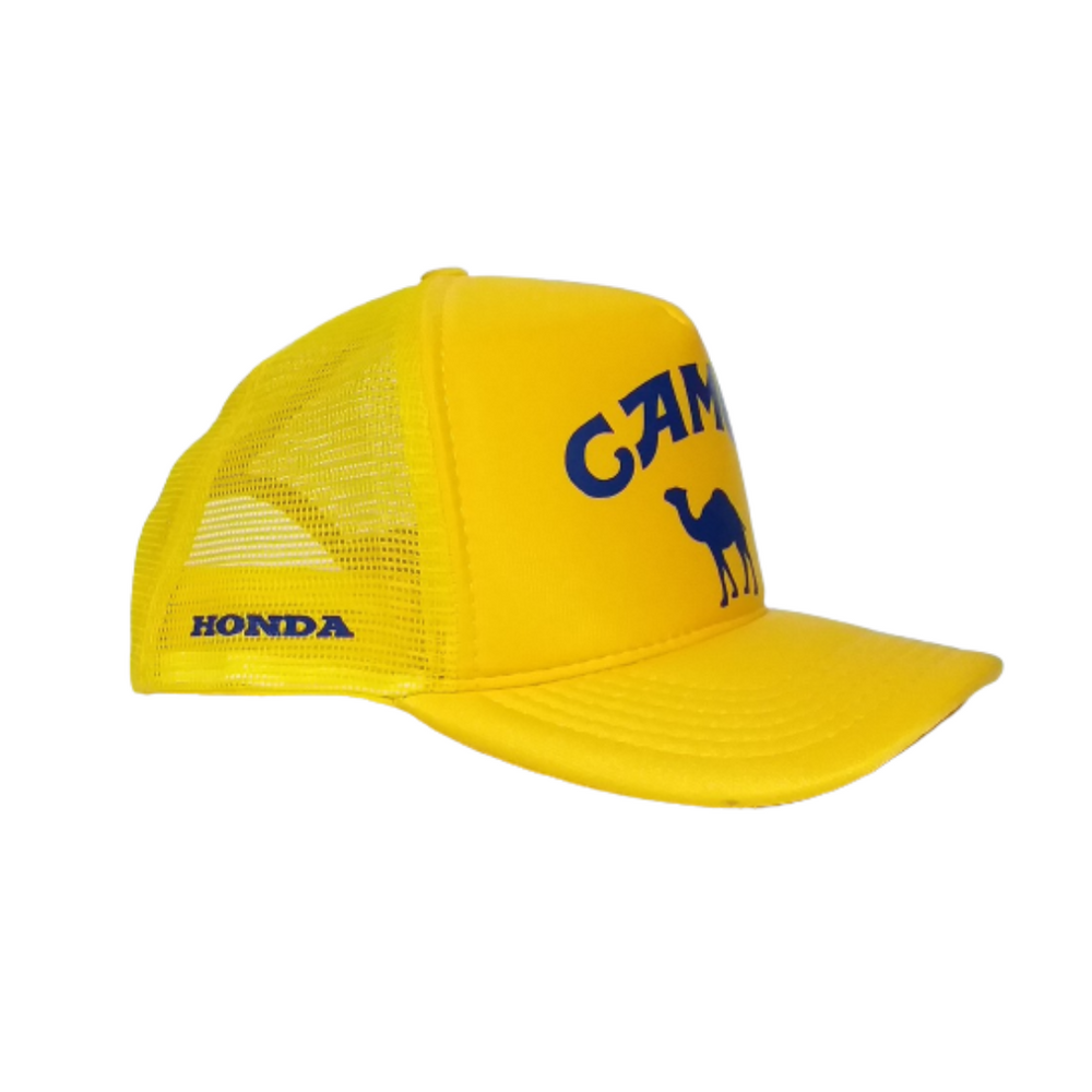 Boné Clássico Camel HONDA F1 Team 12 - Amarelo