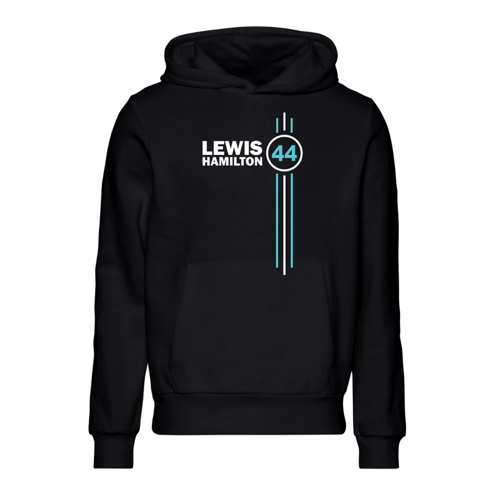 Moletom Mercedes AMG Petronas F1 2022/2023 Lewis Hamilton 44 - Preto