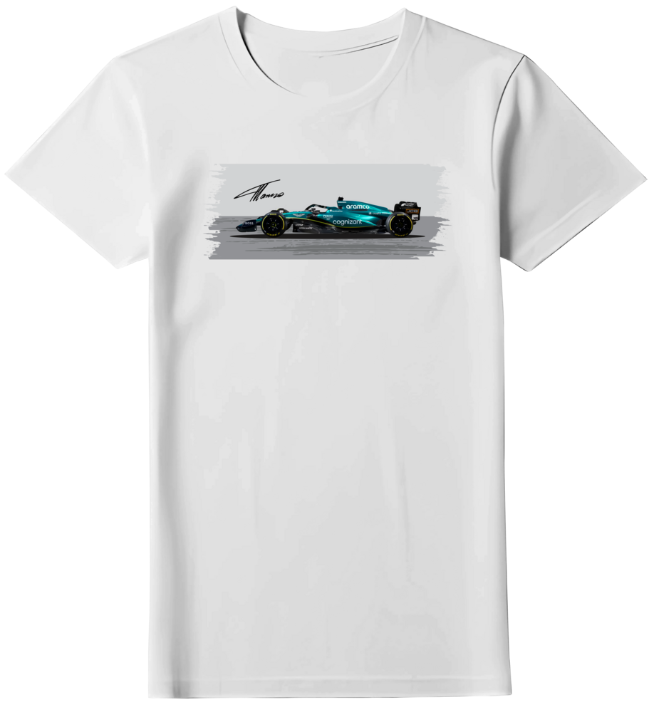 Camiseta AMR24 Fernando Alonso Feminina