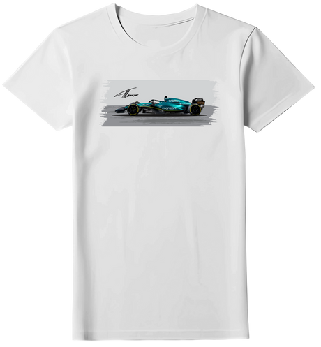 Camiseta AMR24 Fernando Alonso Feminina