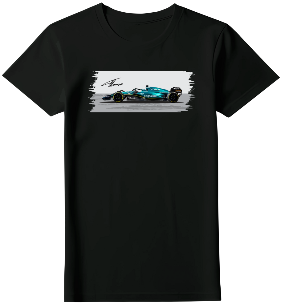 Camiseta AMR24 Fernando Alonso Feminina