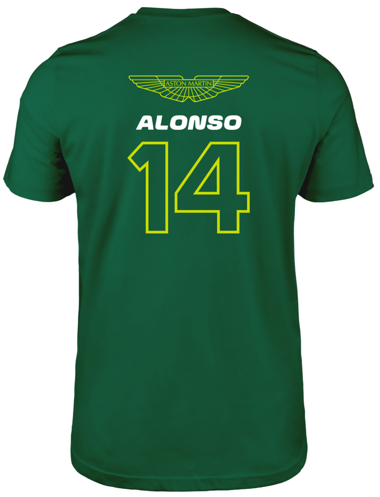 Camiseta Fernando Alonso Aston Martin F1 Team 2025