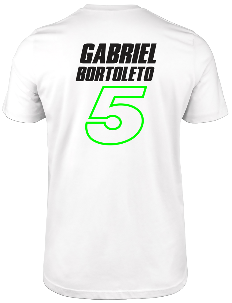 Camiseta Gabriel Bortoleto Stake F1 Team 2025