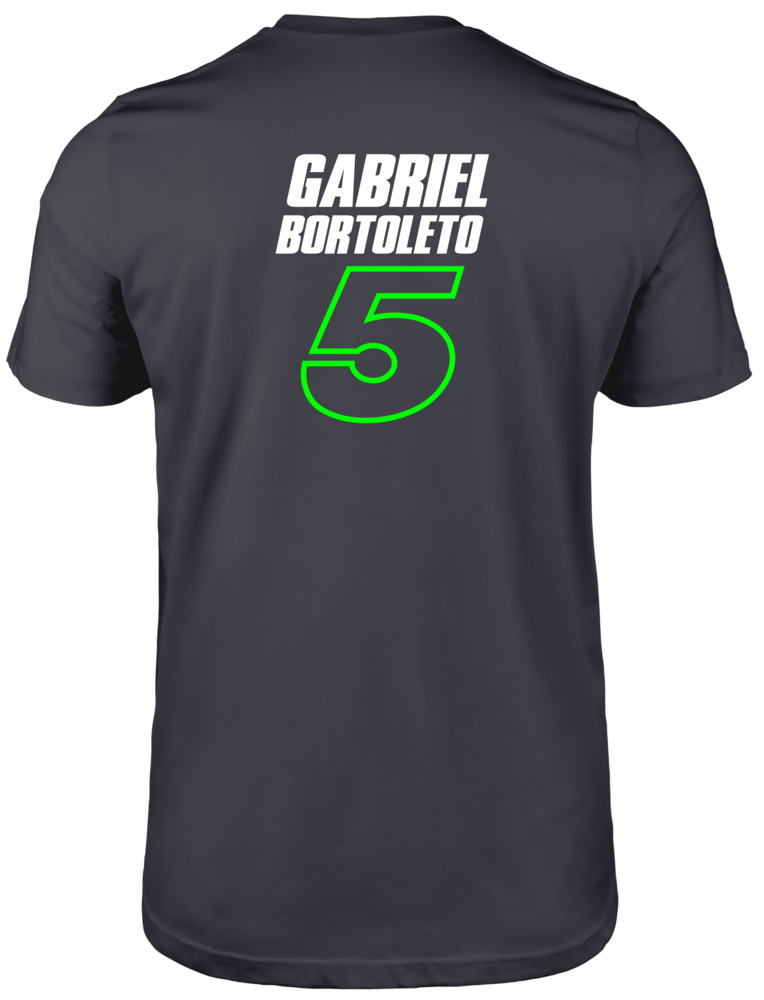 Camiseta Gabriel Bortoleto Stake F1 Team 2025