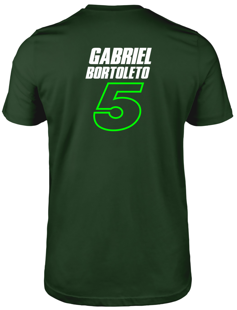 Camiseta Gabriel Bortoleto Stake F1 Team 2025