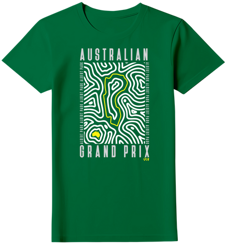 Camiseta Australian GP Feminina