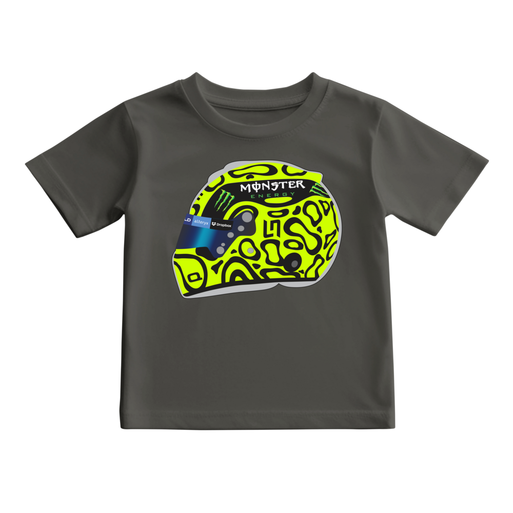 Camiseta Ilustração Capacete Lando Norris 2024