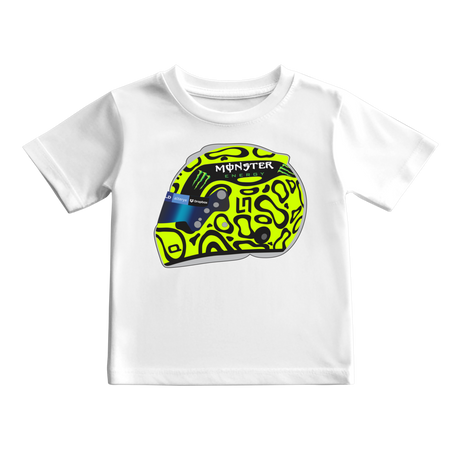 Camiseta Ilustração Capacete Lando Norris 2024