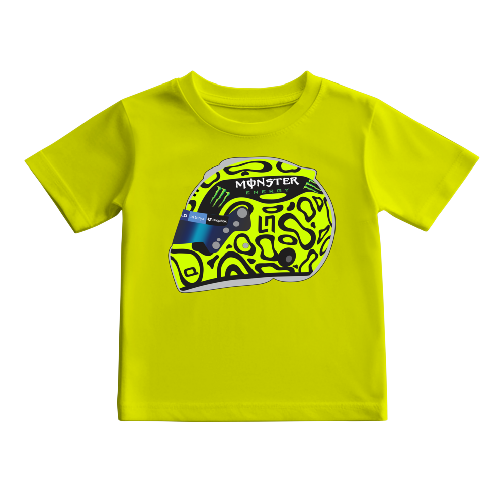 Camiseta Ilustração Capacete Lando Norris 2024