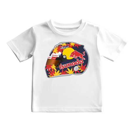 Camiseta Ilustração Capacete Yuki Tsunoda 2024