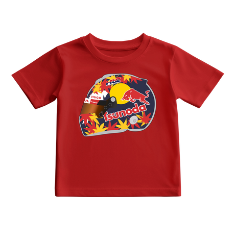 Camiseta Ilustração Capacete Yuki Tsunoda 2024