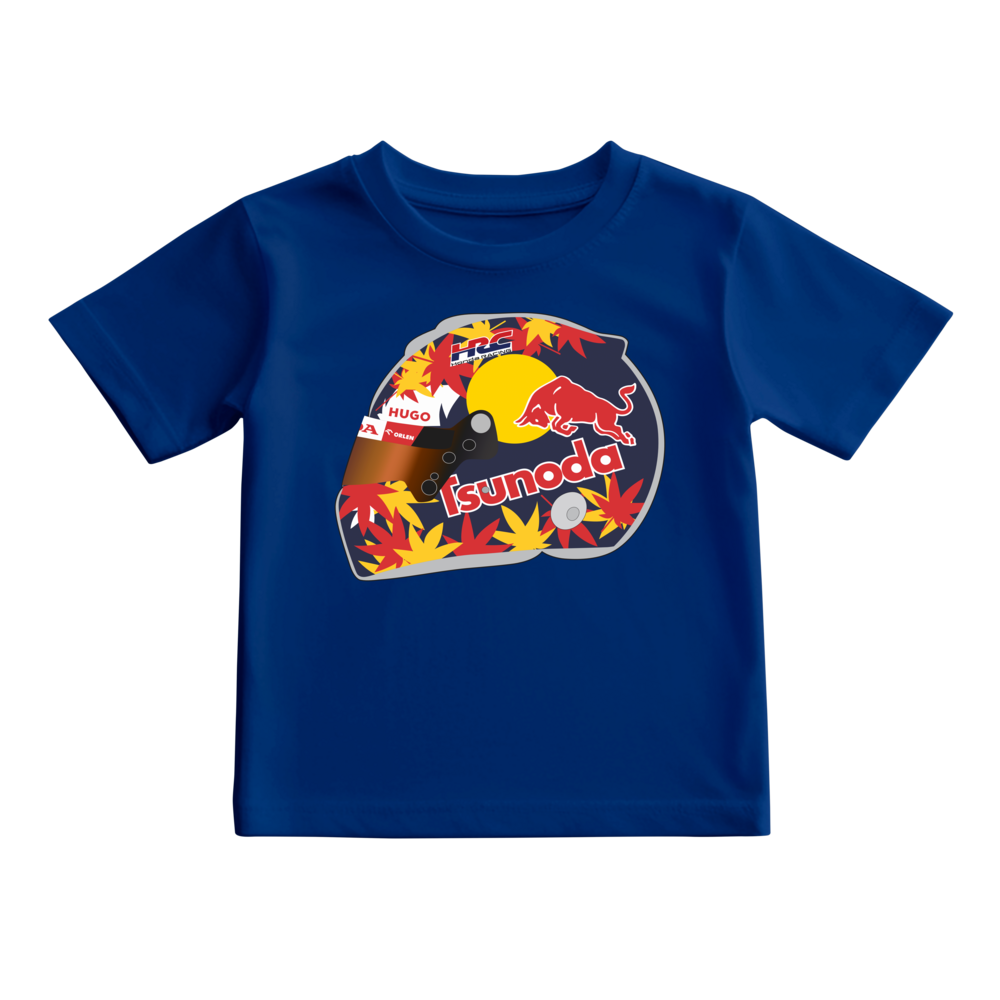Camiseta Ilustração Capacete Yuki Tsunoda 2024