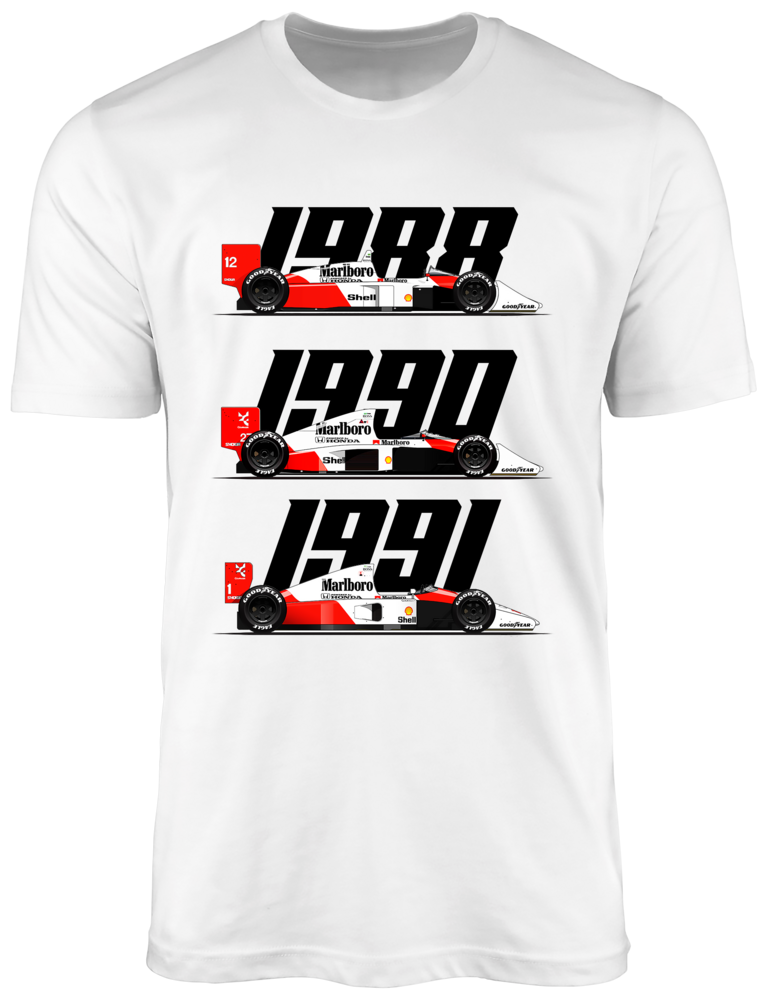 Camiseta McLaren Marlboro F1 Team Championship Car MP4