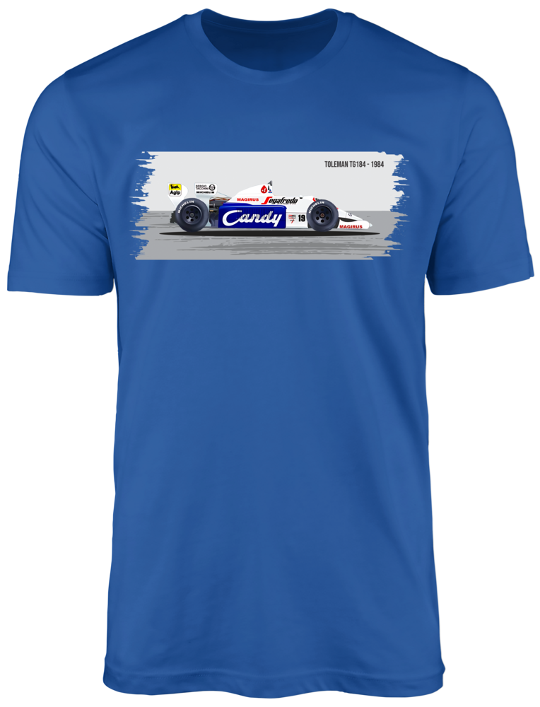 Camiseta Toleman Hart TG184 F1 1984