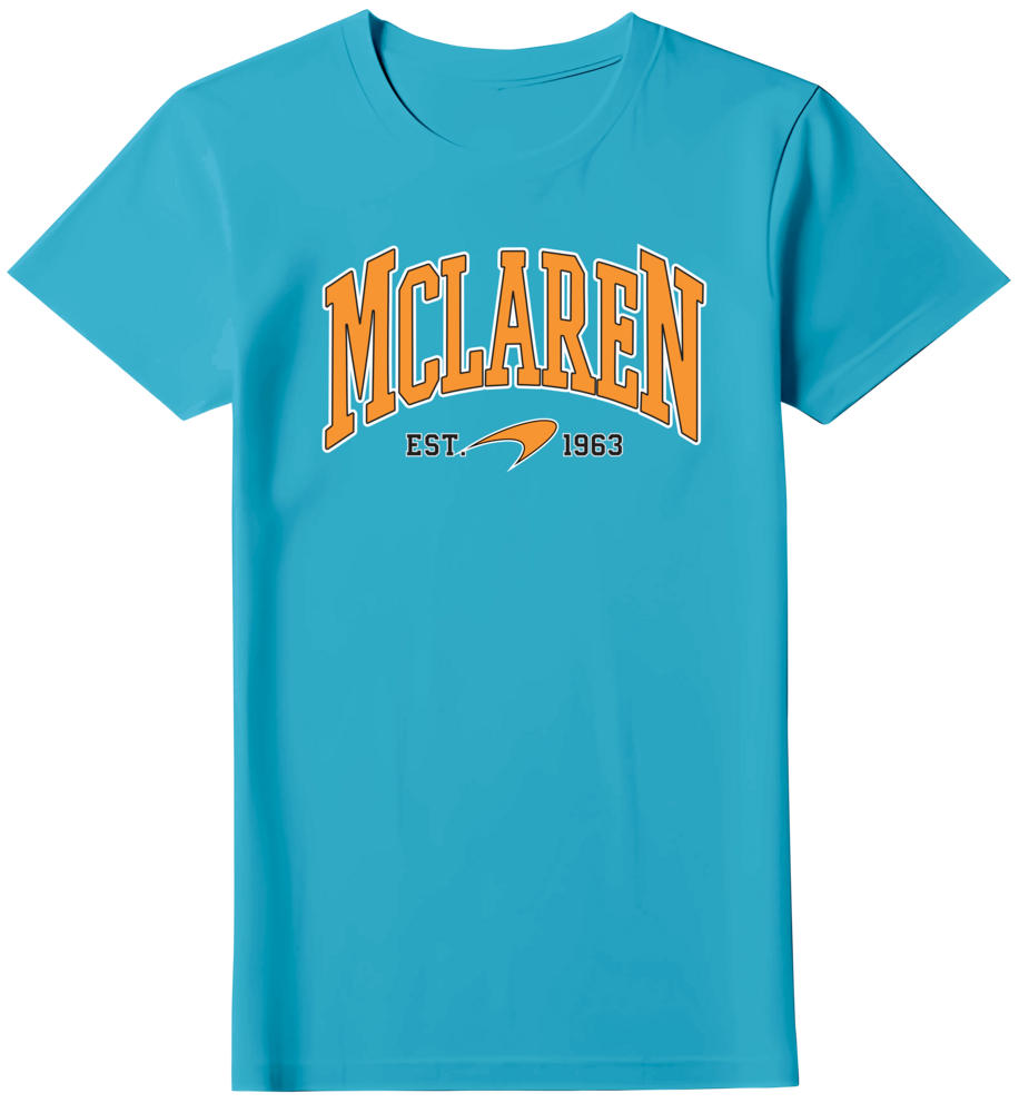 Camiseta McLaren Formula 1 Team Est 1963 Feminina