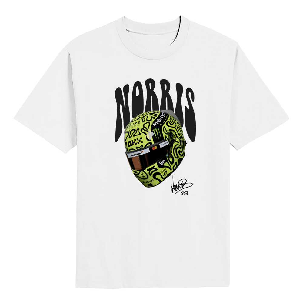 Camiseta Capacete Lando Norris 2025
