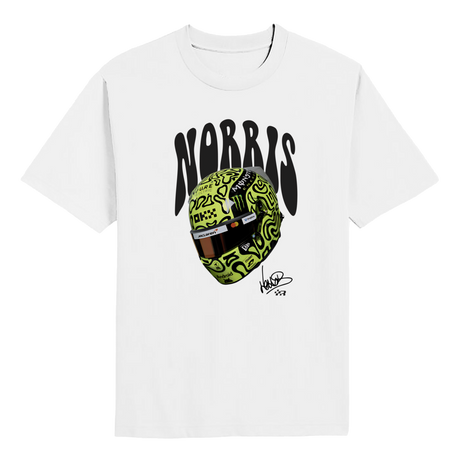 Camiseta Capacete Lando Norris 2025