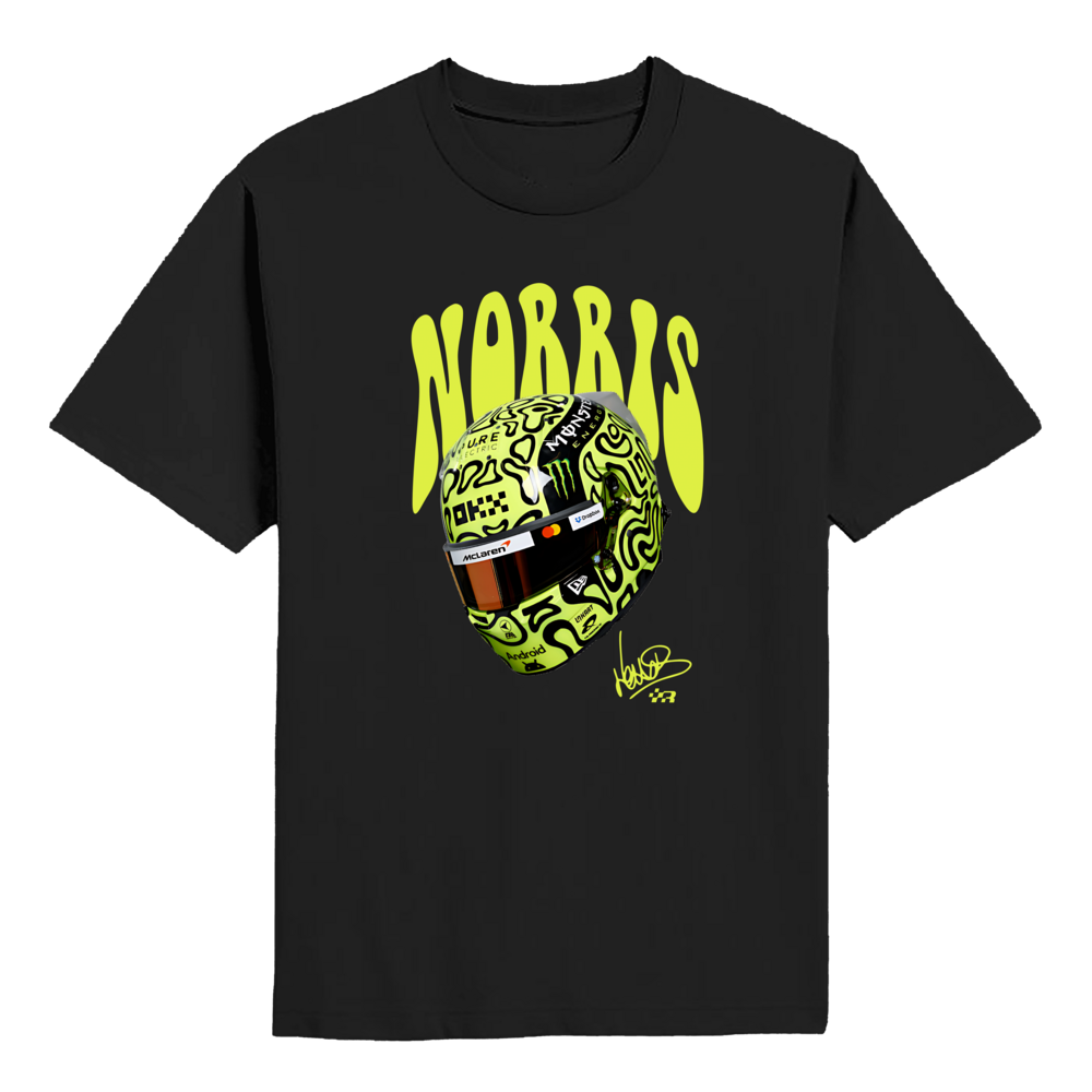 Camiseta Capacete Lando Norris 2025
