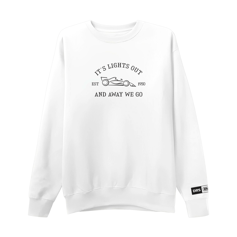 Blusão IT'S LIGHTS OUT est 1950 X Collab @FormulaWeek