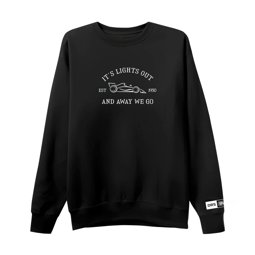 Blusão IT'S LIGHTS OUT est 1950 X Collab @FormulaWeek