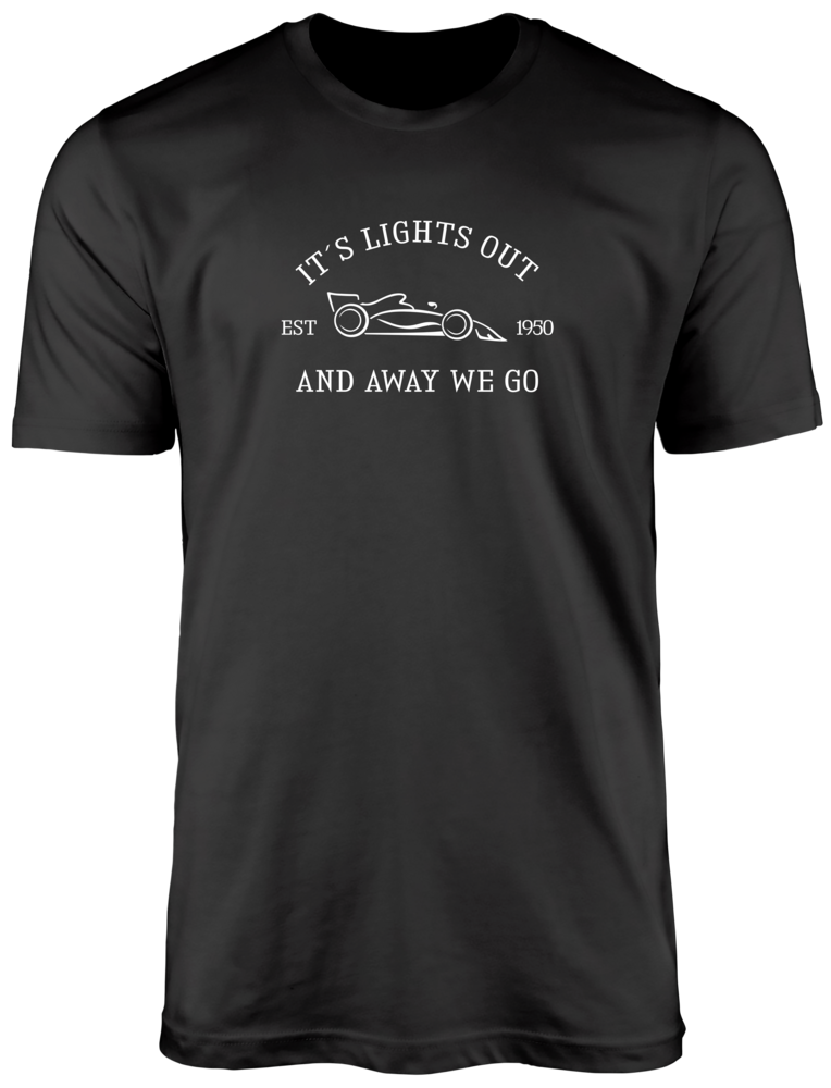Camiseta IT'S LIGHTS OUT est 1950 X Collab @FormulaWeek