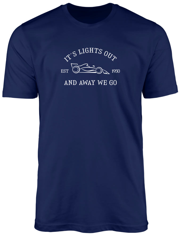 Camiseta IT'S LIGHTS OUT est 1950 X Collab @FormulaWeek