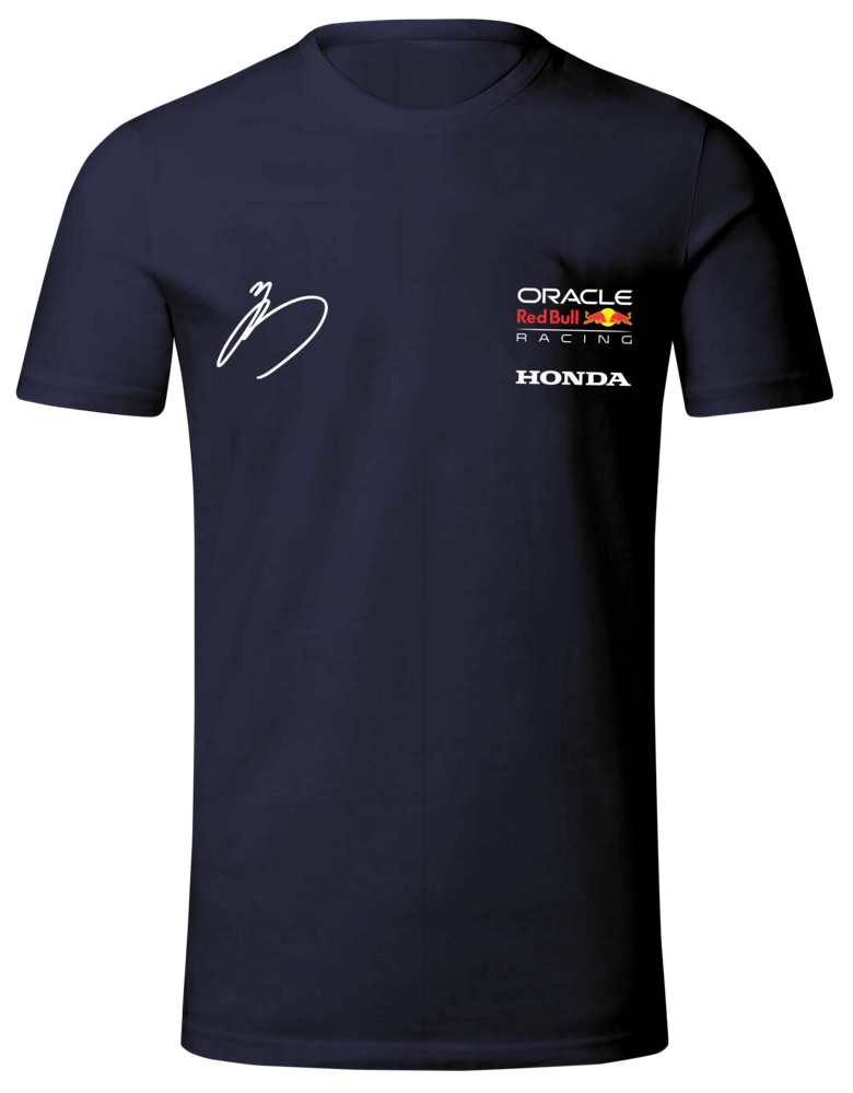 Camiseta Yuki Tsunoda Signature Red Bull Racing 2025