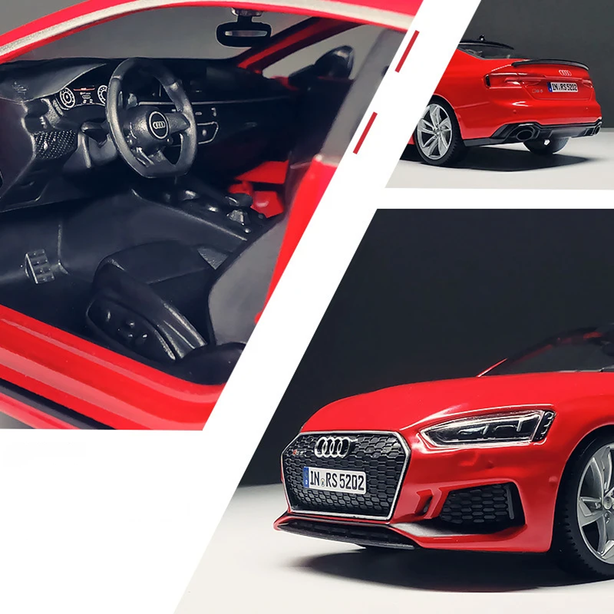 Miniatura Audi RS5 Coupé 2018 1:24