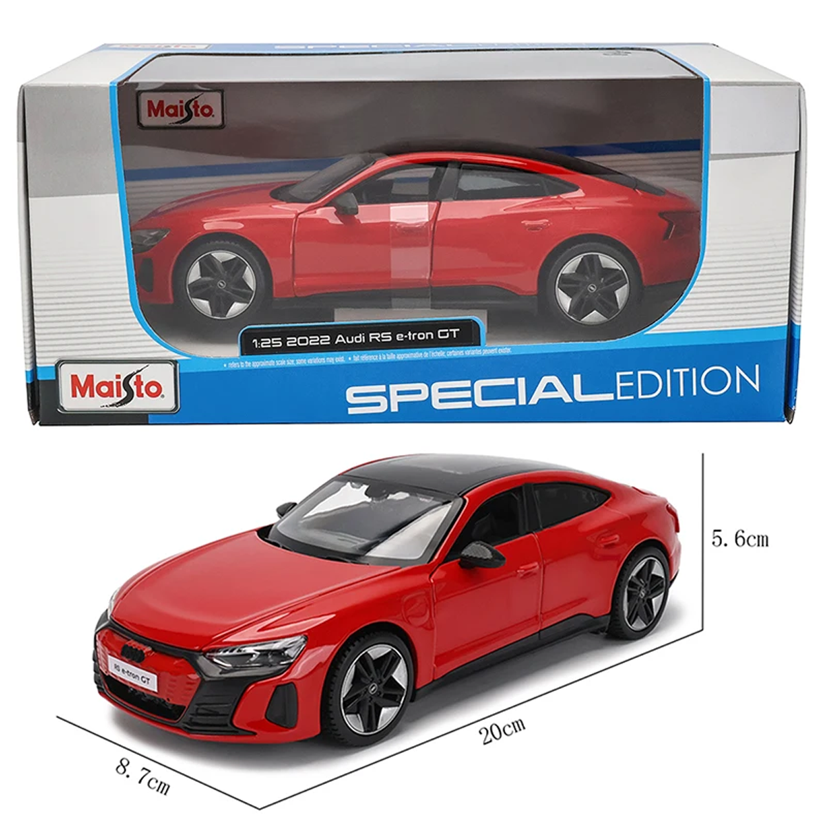 Miniatura Audi RS e-tron GT Maisto 1:24