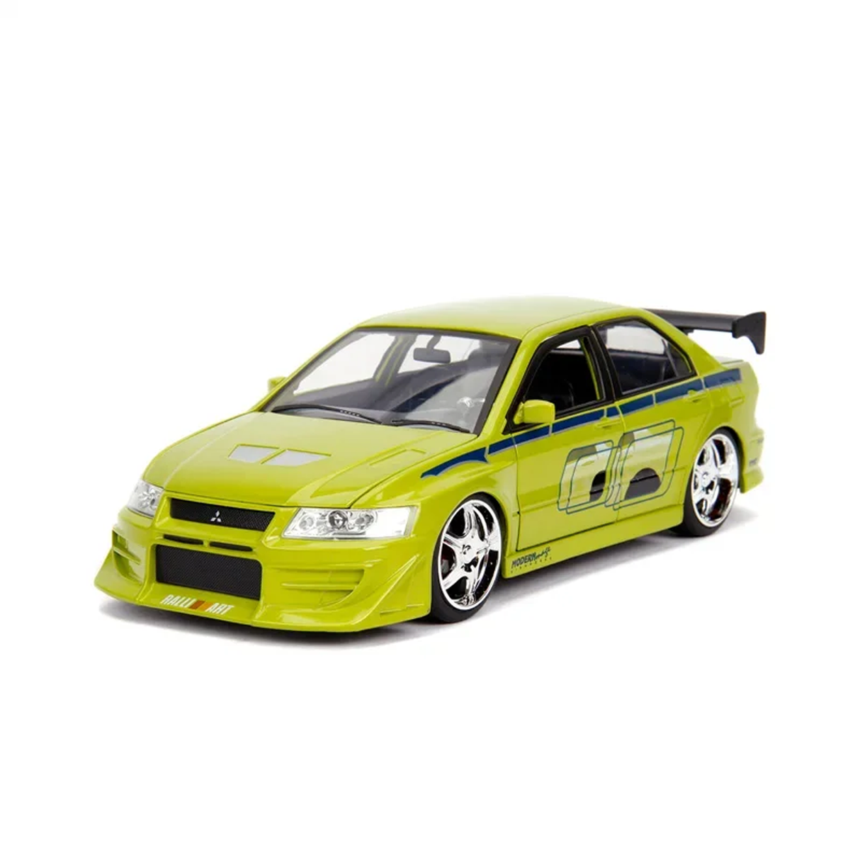 Miniatura 1/24 Mitsubishi Lancer Evolution 7 Brian O'Conner 2002 - Velozes e Furiosos 2