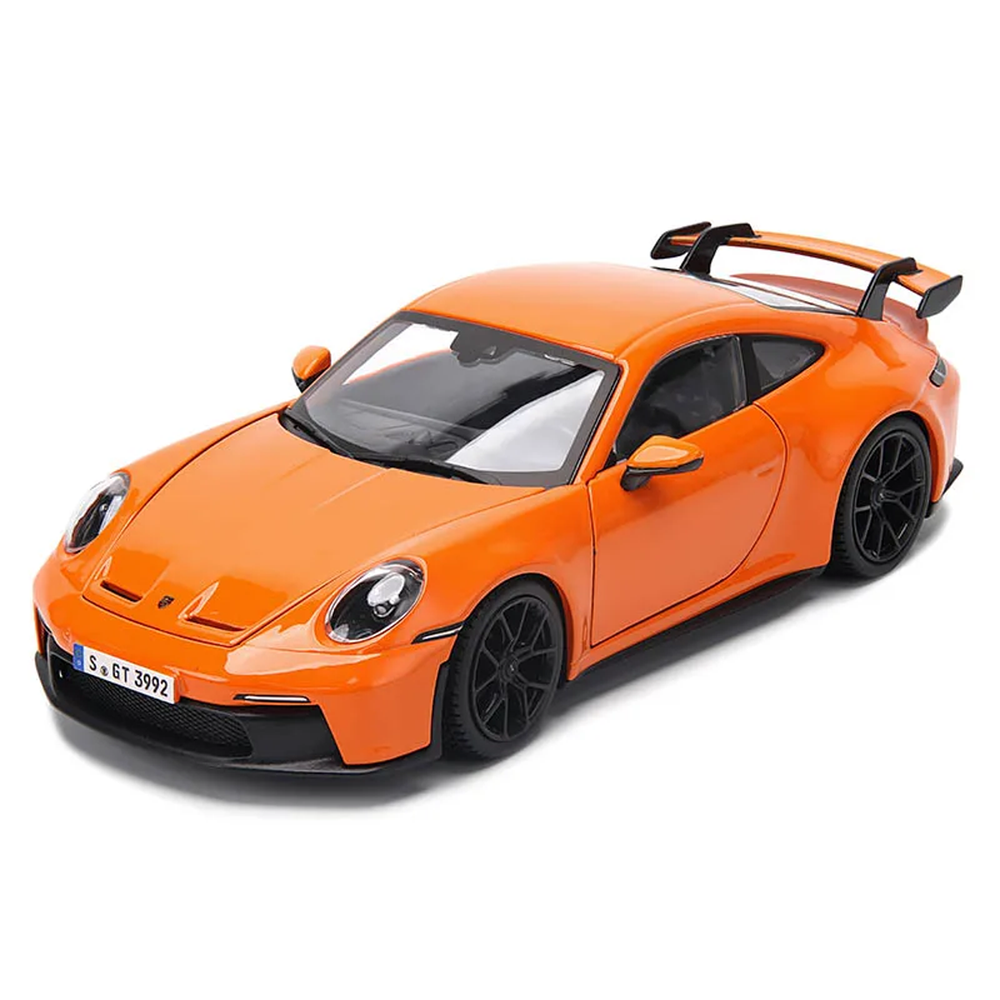 Miniatura Porshe 911 Laranja 1:24